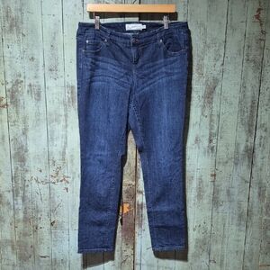Torrid Dark Blue Ankle Jeans